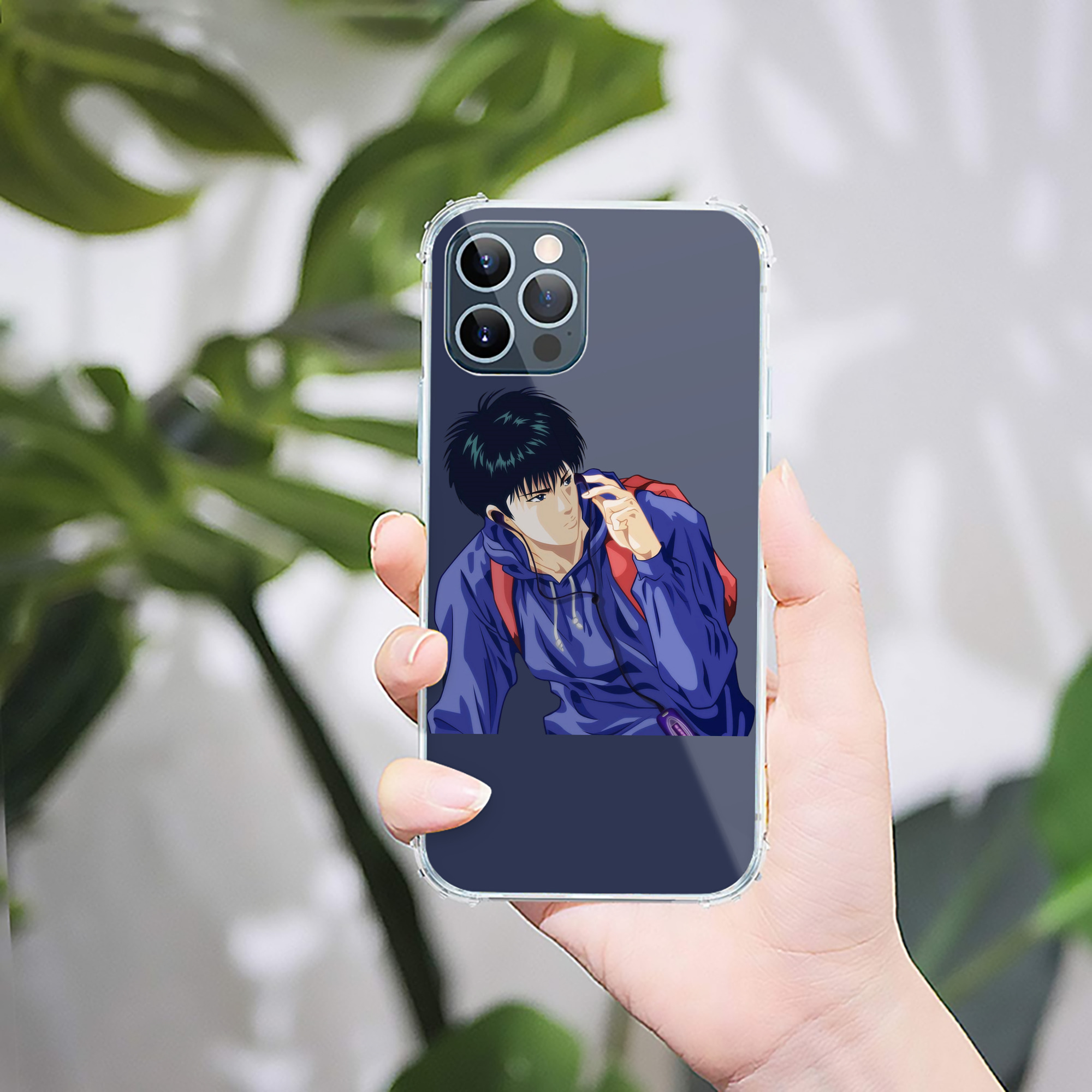 （画像用） SLAM DUNK／スラムダンク 【iPhone 12シリーズ対応】透明スマホケース（クリアソフトケース）